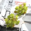 공장 가격 24 포크 불사조 나무 가짜 꽃 시뮬레이션 실내 식물 벽 마이크로 프리 즙이 많은 palnts