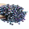 Flatback Resin Rhinestones Black Blue Jet AB Crystal Faceted SS12 SS16 SS20 SS30 All Size200h