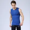 Nieuwe drie-kleuren, zomer mouwloze vest comfortabele stretch running sportkleding New Men's Sports T-shirt. Het beste voor fitness