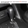 Чехол переключения передач Hyundai Santa Fe, чехол для автоматической коробки передач, аксессуары для стайлинга автомобилей, чехол для переключения передач из натуральной кожи, DIY4670815