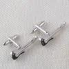 Personality Men Jewelry Music Lover Drum Guitar Cufflinks For Men Shirt Accessory Fashion Metal Music Design Cuff Links