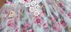 Mädchen Kleid Sommer Neue Spitze Floral Baby Mädchen Kleid Prinzessin TuTu Kleid Infant Halter Kleider Kinder Kleidung kostenloser schneller Versand