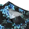 Vente en gros- été nouveau style mode hawaïen fleurs tropicales hommes chemise à manches courtes homme été floral chemise