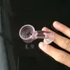 IN MAGAZZINO Banger in vetro femminile di colore 14mm di alta qualità di Liguid Sci chiodo per tubo curvo per tubo dell'acqua Bong in vetro spedizione gratuita