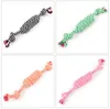 Hot Sale Pet Leksaker för hund Rolig Chew Knot Bomull Bone Rope Puppy Dog Toy Pets Dogs Pet Supplies för små hundar för valpar till136