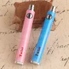 UGO Twist Vaporizador Vairiable Voltaje eCig Vapor Pen Batería 650 900 mAh 510 Hilo Evod Twist Vision Spinner Vape eGo Cargador Micro USB