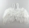 Noworodek Skrzydła Kostium Photo Angel Prop Stroje Angel Feather Wings Okładki Dzieci Cosplay Rekwizyty Prezent Kilka kolorów dla wybranych