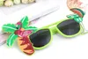 Hawaiian Glass Tropical COCKTAIL Hula Beach öl Fest Solglasögon Ananas Flamingo Goggles Hen Nattscenen Fancy Dress glasögonfavoriter