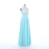 2019 Cheap Coral Mint Mint Green Longo Júnior Júnior Vestido de Promoção Rendas Chiffon Estilo Country Beach Drawnes Dresses Vestidos Formal Vestidos A Real Picture 2