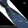 2019 Christmas neck tie 22 color 145*7cm Jacquard necktie X-mas necktie Men's arrow Polyester Tie for best Christmas gift