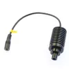 Freeshipping 10mm 3W 6500K同軸点LEDスポットライトランプ調節可能な明るいイルミンゴ+ 100V-240Vアダプター用顕微鏡カメラ