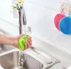 Magic Silicone Dish Bowl Cepillos de limpieza Estropajo Pot Pan Wash Brushes Limpiador Cocina