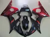 Motorcycle fairing kit for Yamaha YZF R6 03 04 05 wine red black fairings set YZF R6 2003-2005 OT06