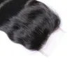 Tressen Großhandel brasilianisches Haar 3 Stück Körperwelle mit 1 Stück Verschluss menschliches reines Haar Bundles Webart Echthaarverlängerungen mit 4x4 Spitzenverschluss