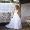robes de mariée sexy simples ouvrent le dos