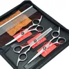 7.0Inch Meisha Professional Pet Grooming Scissors Kits New Dog Grooming Shears JP440C Cutting & Thinning & Curved Dog Shears,HB0041