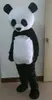 Hej högkvalitativ tecknad tecken vuxen panda maskot kostym till salu, snygg klänning maskot kostym för fest