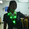 Factory wholesale LED luminous lamp belt badge lanyard nylon flash tag label Keychains