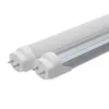 Stock USA + luci a tubo LED T8 4ft 22W SMD2835 AC85-265V copertura trasparente/lattiginosa bianco freddo 6000K 2 anni di garanzia