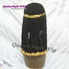 Acconciatura cleopatra capelli intrecciati parrucca egiziana geografia regina cosplay parrucca la grande egiziana vera cleopatra personalizzata sintetica wig1894192