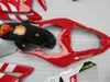 Moldagem por injeção grátis personalizar kit de carenagem para Yamaha YZF R1 07 08 vermelho branco preto carenagem conjunto YZFR1 2007 2008 OT15