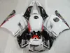 Nieuwe Hot Moto Parts Fairing Kit voor HONDA CBR60O F2 91 92 93 94 Wit Black Backings CBR600 F2 1991-1994 OY30