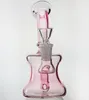 Various styles water bong cheap big tyre or inline perc glass oil burner with glass bowl and banger nail water pipe