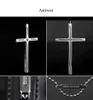 Titanium TC4 Tactical Cross Pendant Necklace with Tungsten End for Emmergency Hammer Personal Defense3443852