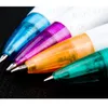 Led flashlight multi purpose ball point pen cute creative stationery new strange signature writing notes 3d light3699466