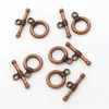 Smooth Ring Bracelet Toggles Clasps Tibetan Silver/bronze Jewelry Findings Components for Necklace and Bracelets DIY L830 11X15mm