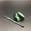 10/14/18 мм Domeless Titanium Nail Carb Cap Dabber Силиконовая коробка для стеклянных кальян курительных труб с мужским и женским суставом