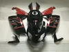 طقم طقم حقن للجسم لـ Aprilia RS125 06 07 08 10 11 Bodywork RS 125 2006 2011 fairings black red set AA02