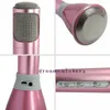 Wireless Bluetooth K068 Microphone With Mic Speaker Condenser Mini Karaoke Player KTV Singing Record for Android IOS Phone Computer