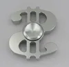 Hand Spinner spiral dollar Mall Rotationstid Lång Rolig aluminiumlegeringsleksak Metall EDC Fidget Spinner För Barn Vuxna Antistressleksaker