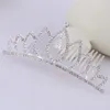 Children Baby Girls Rhinestone Tiara Headdress Kids Hair Jewelry Princess Crown Hair Combs Headear Wedding Accessories Girls Head 5447966