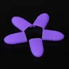 Wholesale 5Pcs/set Silicone Nail Art Polish Remover Soak Off Caps Reusable DIY Manicure Nail Design UV Gel Remove Soak Off Caps