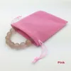 Bolsas de jóias sacos de armazenamento de presente material de pano de flanela para festa de casamento 1012cm pacote de jóias inteiro 0582wh5674909