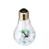 Hot Selling USB Lamp Bulb Humidifier Home Aroma LED Humidifiers Air Diffuser Purifier Atomizer For Car Use Mute ABS Free Shipping