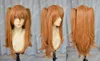 Eva asuka soryu asuka langley laranja clipe de cavalo cosplay peruca cabelo frete grátis