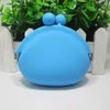 20st Candy Color Mini Coin Bag Cute Coin Purse Silicone Money Bags Wallet 9.5x9cm