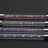 Wholesale New Hot Selling Manual Double Crystal Acrylic Tattoo Pen Microblading Permanent Eyebrow Tools Free Shipping