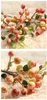 50 Adet / grup Mini Yapay Berry çiçek Zanaat Simülasyon Ev veya düğün odası yatak odası için Sahte Çiçekler set masa dedcoration ve malzemeleri