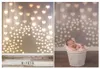 Paillettes amour coeur lumières toile de fond vinyle bois foncé Texture sol photographie décors nouveau-né bébé intérieur Studio Photo Booth accessoires
