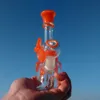 Su Boruları Bongs Petrol Teçhizat 14mm Eklem Bongs Cam Boru Renkli Bubbler Borular