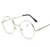 Retro men women round mirror reading glasses for metal frame glasses plain mirror personalized + 100...+4008215725