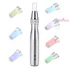 7 색 LED DERMA 마이크로 바늘 전기 자동 스탬프 펜 조정 0.25mm-3.0mm 카트리지 시스템 기계 여드름 흉터