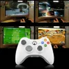 Freeshipping جديد 1 لعبة تحكم لاسلكي صدمة لعبة لمايكروسوفت إكس بوكس ​​360 xBox360 الأبيض