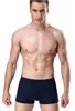 Good A++ Modal men's Underpants underwear solid color large size in the waist underwears mens explosion models MU014 for men Underpant