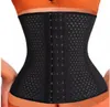 God kvalitet Nylon Svart Bodysuit Kvinnor Midja Trainer Tummy Slimmer Shapewear Training Corsets Cincher Body Shaper Bustier