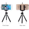 Lightweight Mini Clamp Camera Adapter Tripod Mount Bracke Clip Phone Holder Stand Selfie Clips For Tripod Monopod With 1~4 inch